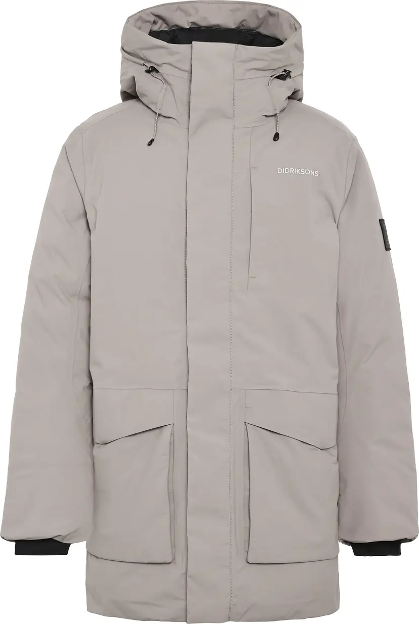 Didriksons Didriksons Men's Akilles Parka 2 Ash Brown
