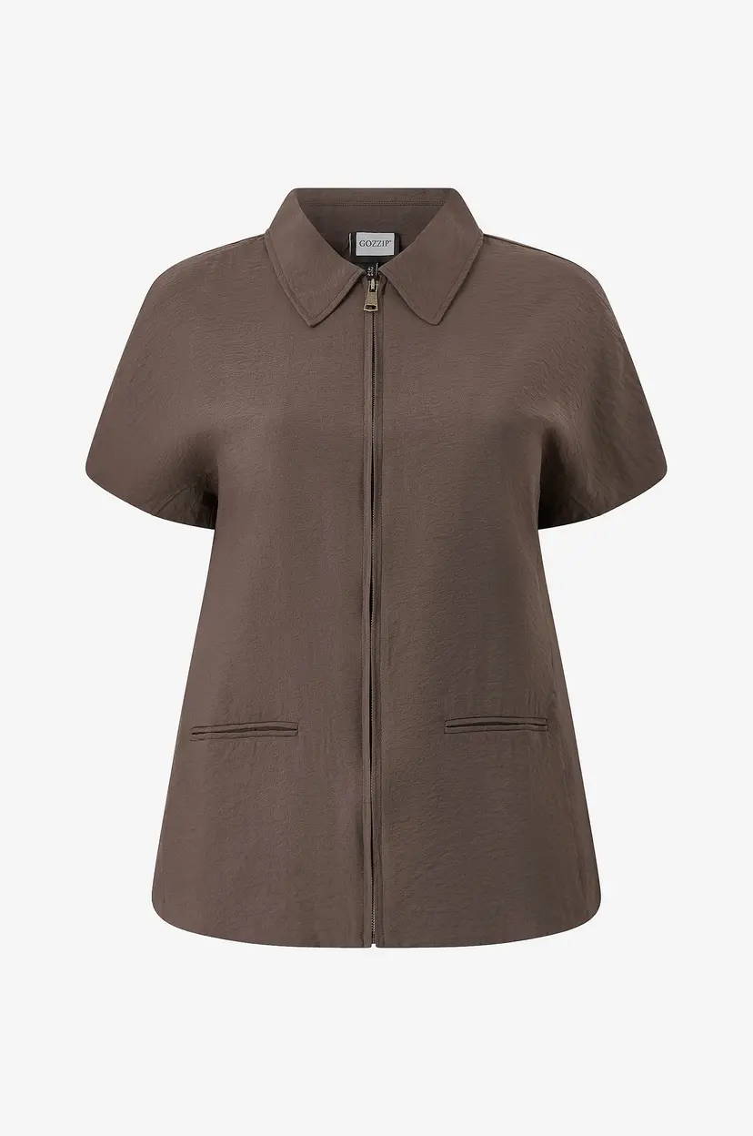 Gozzip Jakke gLumi Jacket Vest - Brun