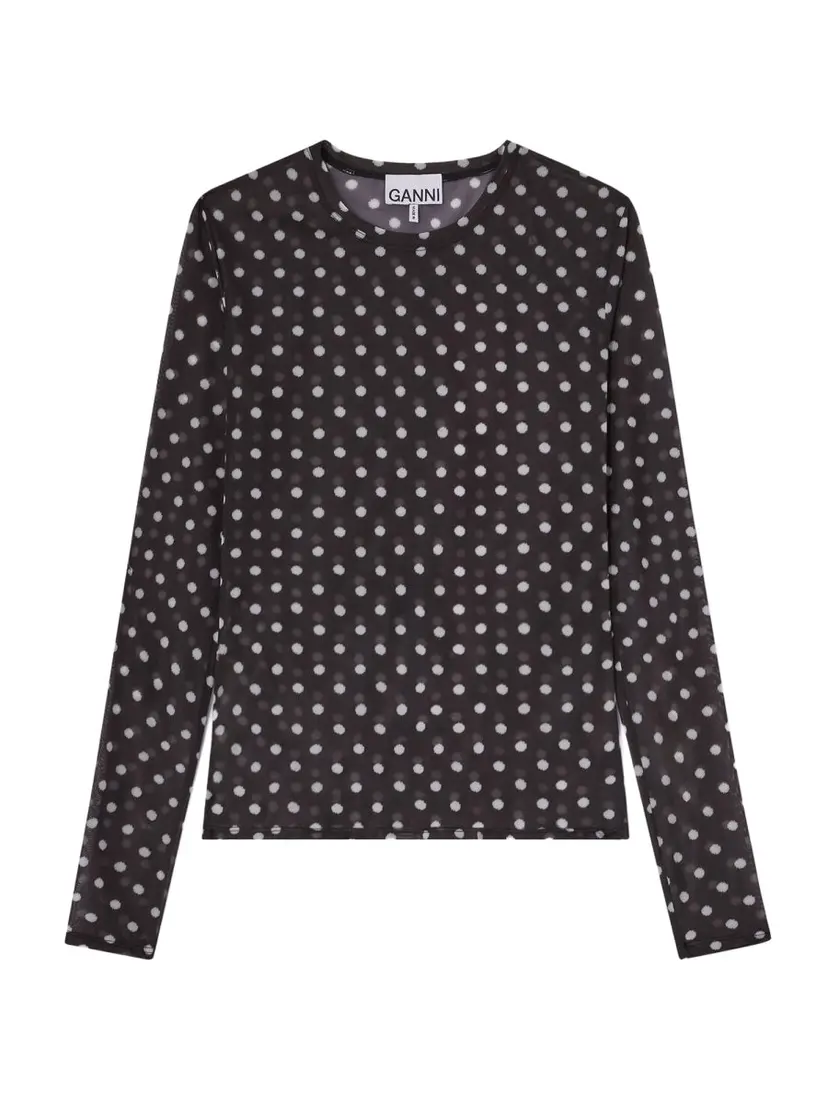 Ganni Ganni Topper – Svart