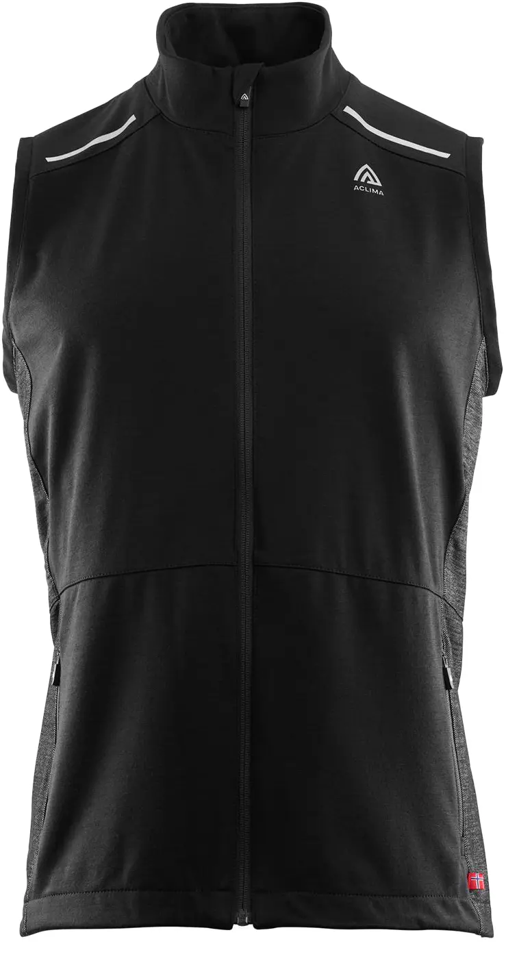 Aclima Aclima FlexWool Sports Vest M's Jet Black