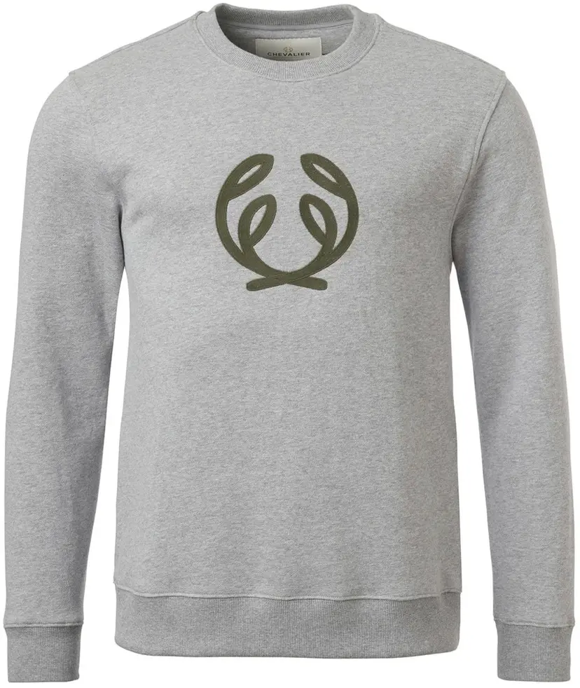 Chevalier Chevalier M's Symbol Sweatshirt Grey Melange