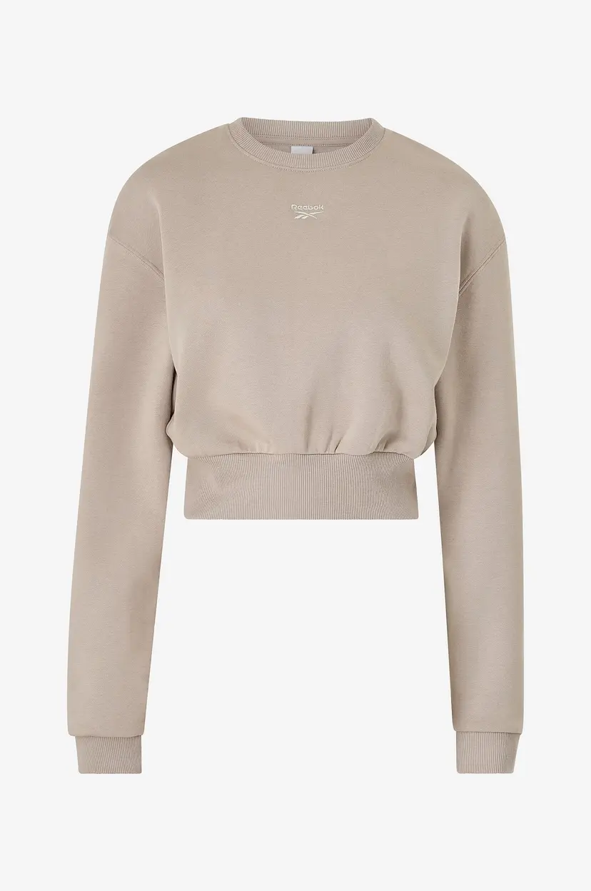 Reebok Performance Collegegenser CL Wde Fleece Coverup - Grå