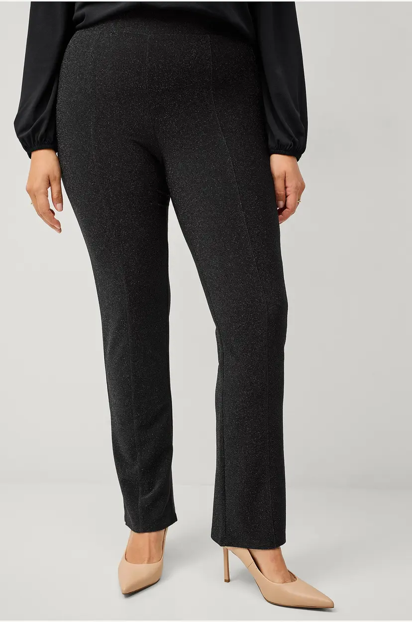 Ellos Plus collection Bukser i lurex - Svart