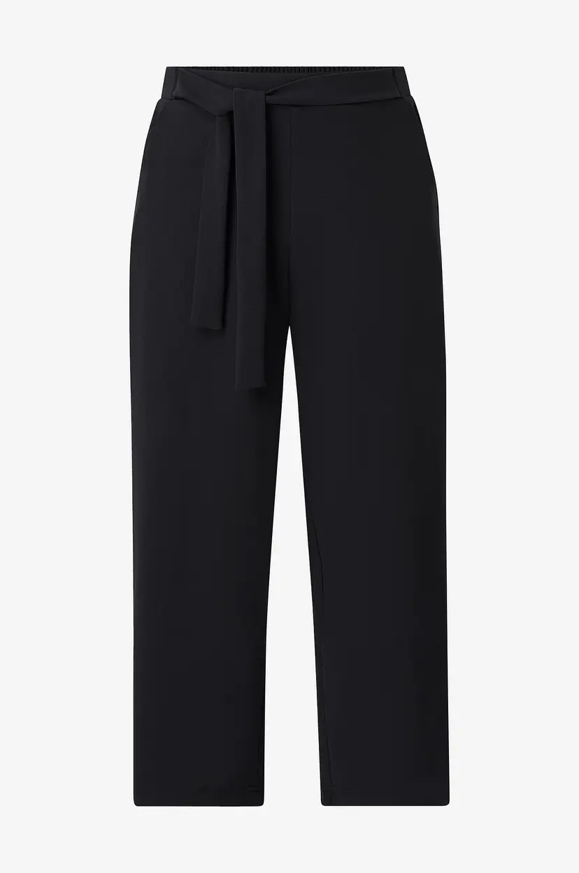 KAFFE Curve Bukser Kcpheolo Cropped - Svart