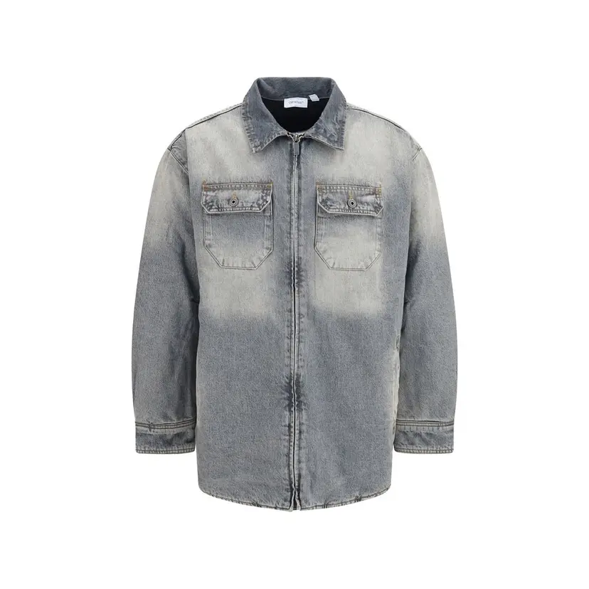 Off White Off-White Denimjakker – Grå