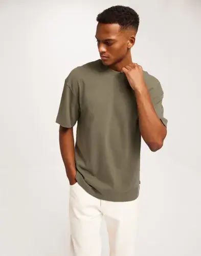 Jack & Jones Jack & Jones Jjeurban Edge Tee Ss O-Neck Noos T-Shirt & Singletter Grønn