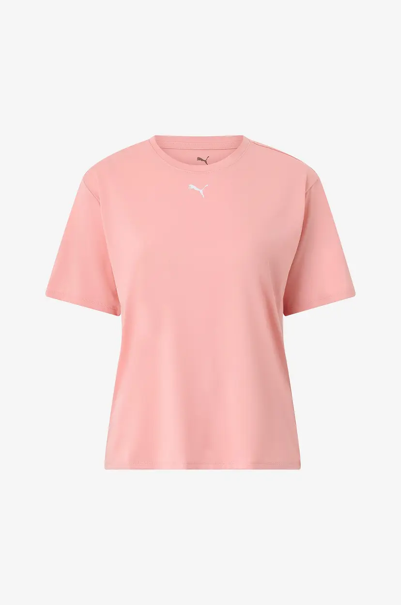 Puma Treningstopp W Tad Essential Relaxed Tee - Rosa