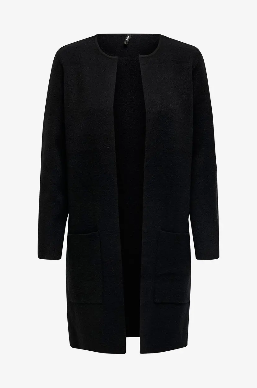 ONLY Cardigan onlRiver L/S Long Cardigan CC Knt - Svart