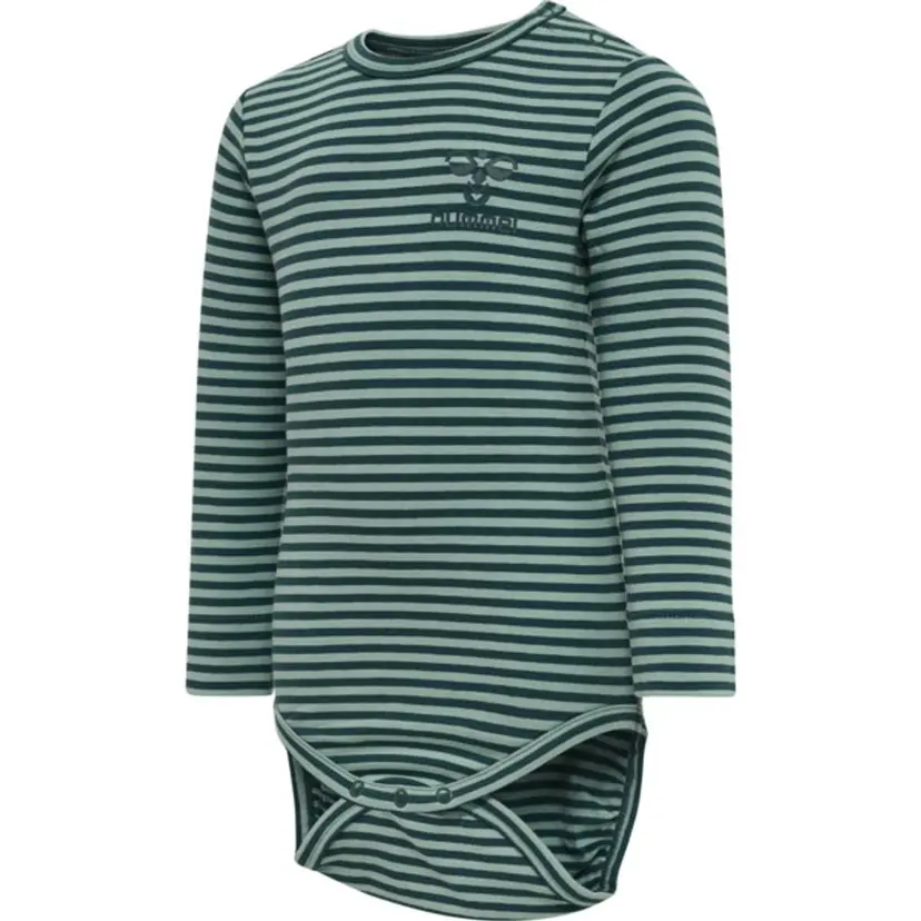 Hummel Hummel Mulle Body L/S Deep Teal (62 / 3 mnd)