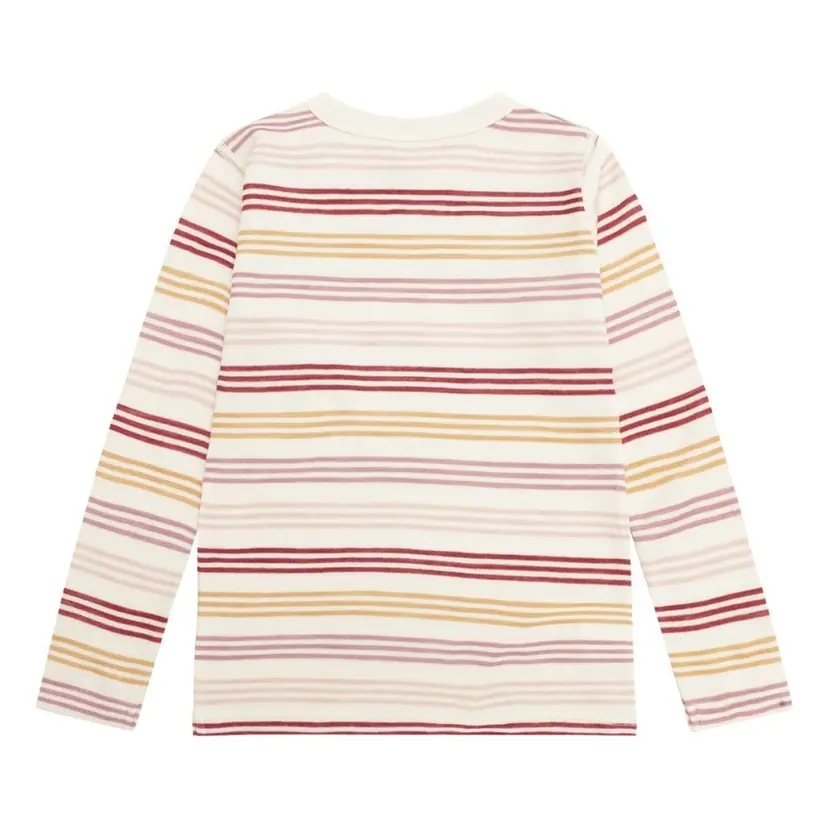 Hust and Claire Hust And Claire - Trøye Ull/ Bambus Abba 3 Stripe Off White