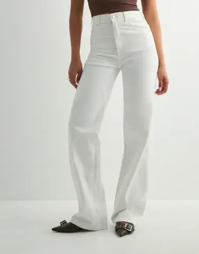 Dr Denim Dr Denim - Hvit - Moxy Straight