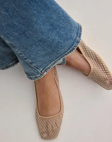 Nelly Nelly - Beige - Shimmer Ballerina
