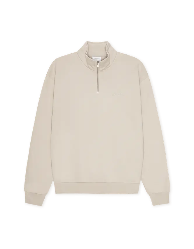 Les Deux Crew Half-Zip Sweatshirt