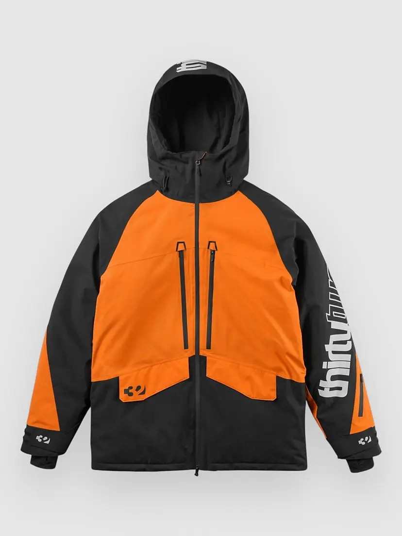 Thirtytwo thirtytwo Lashed Insulated Fleecejakke oransj