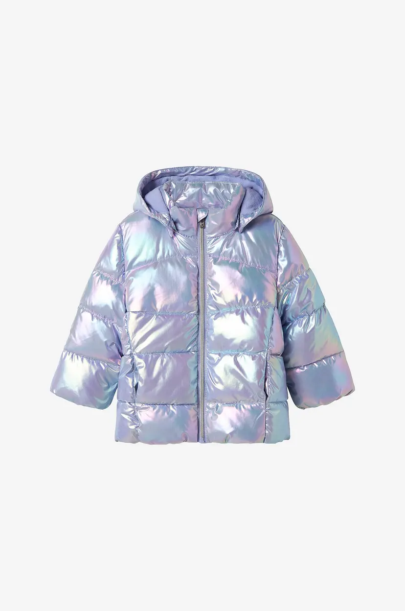 NAME IT Pufferjakke Nmfmolina Puffer Shiny - Lilla