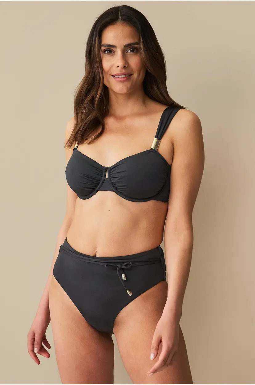 Ellos Collection Bikinitruser med høy midje - Svart