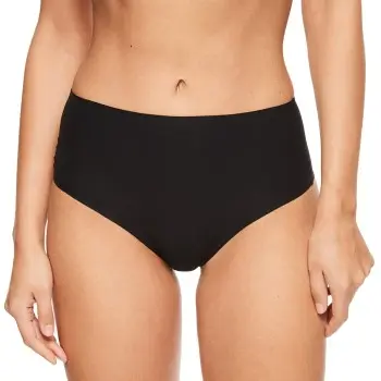 Chantelle Chantelle Truser Soft Stretch High Waisted Thong Svart One Size Dame