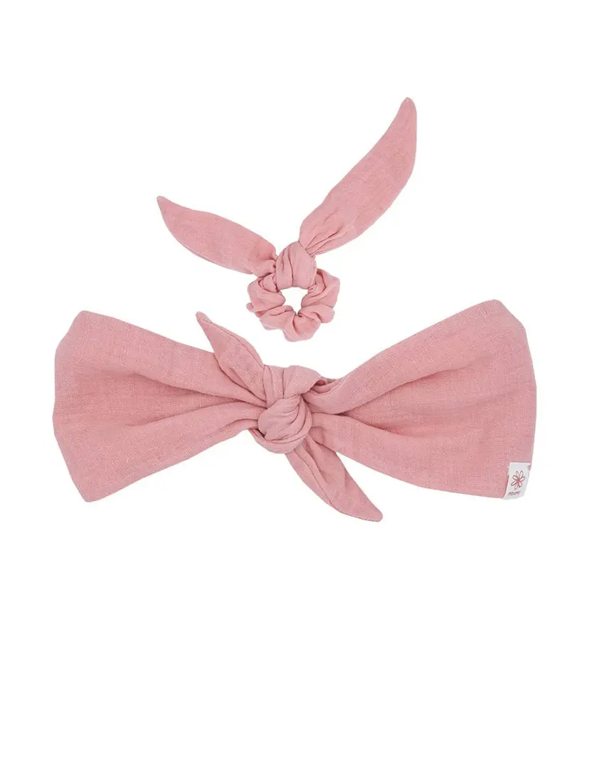 Maximo Maximo Musselin Headband Altrosa