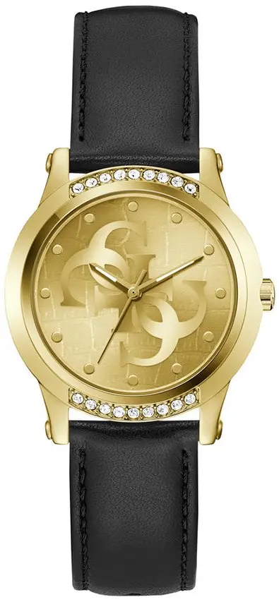Guess Guess Dameklokke GW0860L5 Annette Gull/Lær Ø36 mm