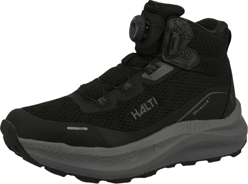 Halti Halti Unisex Rapid Mid Freelock DrymaxX  Black