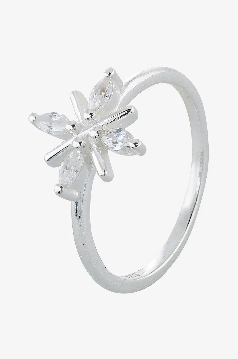 Carolina Gynning Ring Snowflake - Sølv