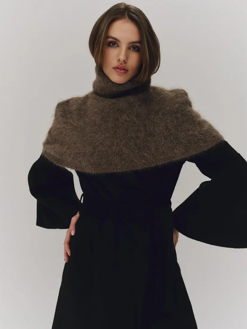ella&il Sylvia Chunky Neck Brown