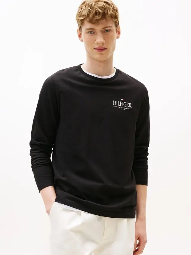 Tommy Hilfiger HILFIGER STACK LS TEE