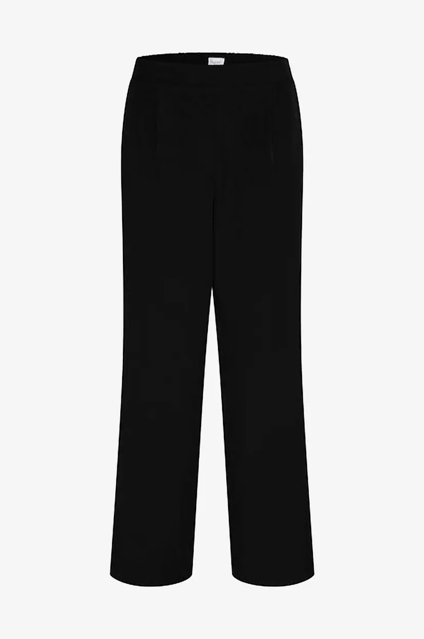 Saint Tropez Bukser CelestSZ Wide Leg Pants - Svart