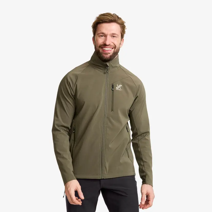 RevolutionRace Exciter Stretch Jacket Herre Grape Leaf