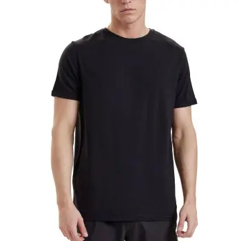Resteröds Resteröds Bamboo Crew Neck Svart Large Herre