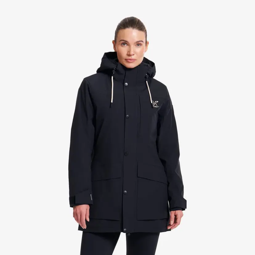RevolutionRace Status 2L Parka Dame Black