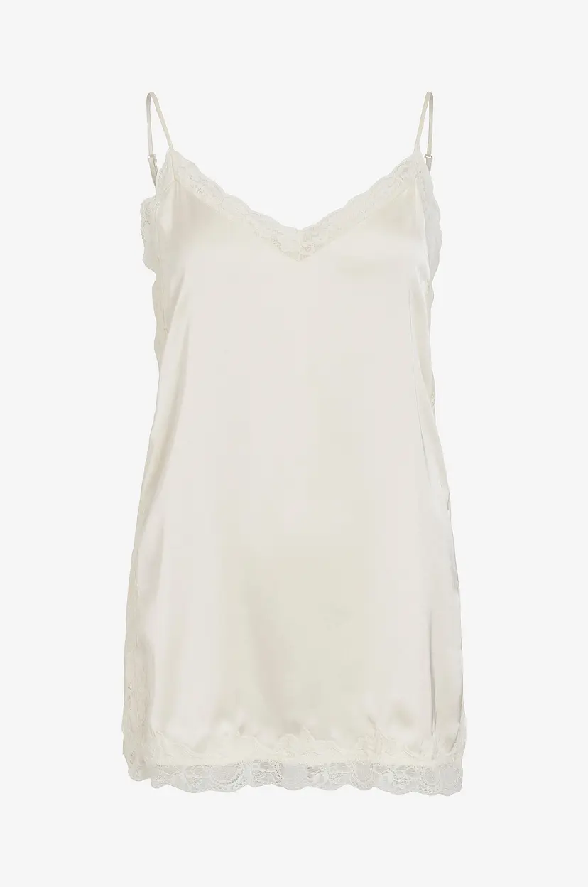Vila Singlet Vionara Lace Singlet/Spi - Beige