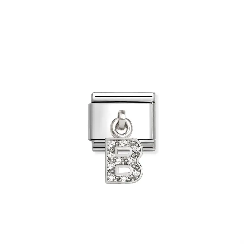 Nomination Charm Letter B