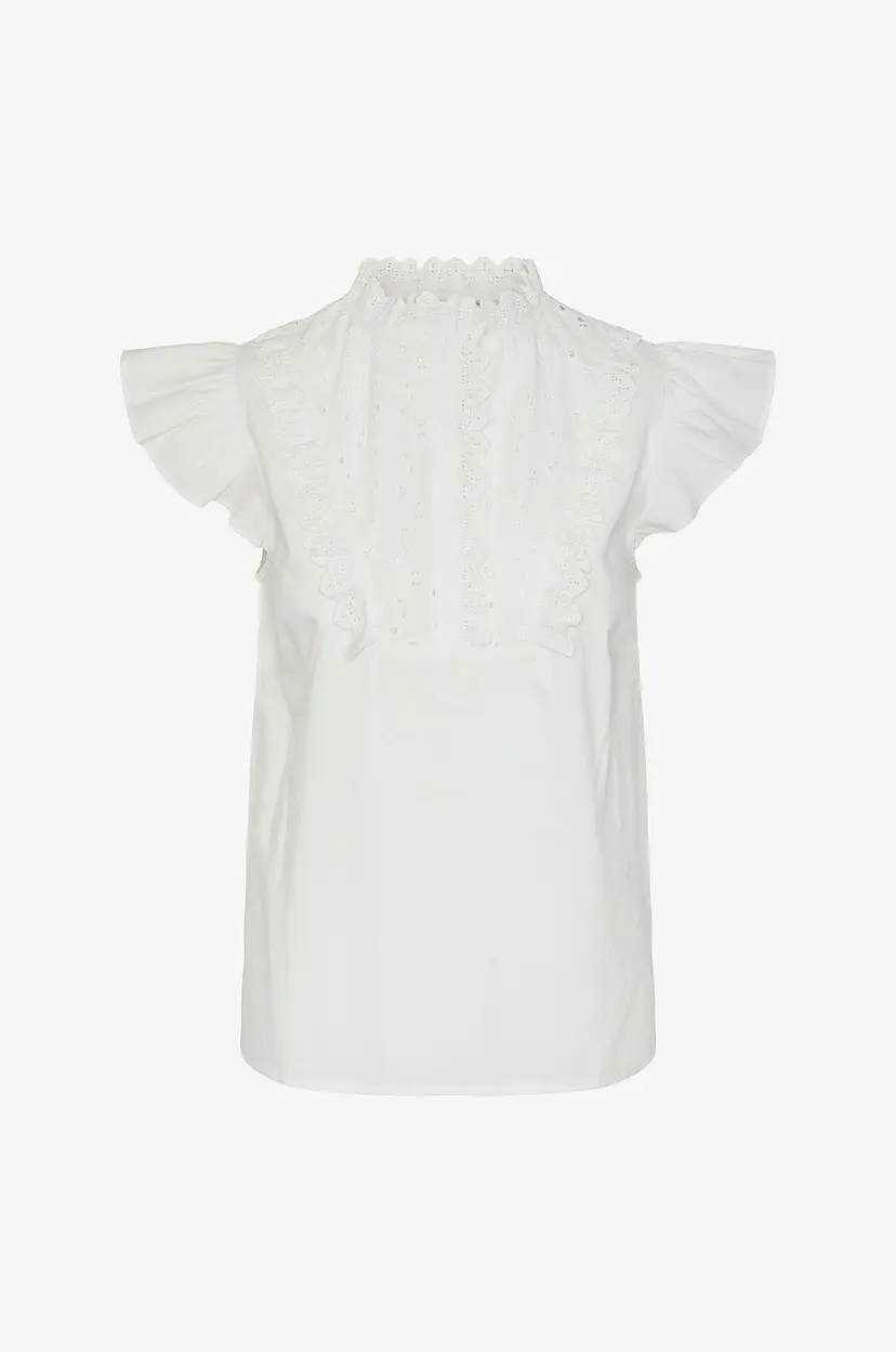Y.A.S Bluse yasKulbira SL Top - Hvit