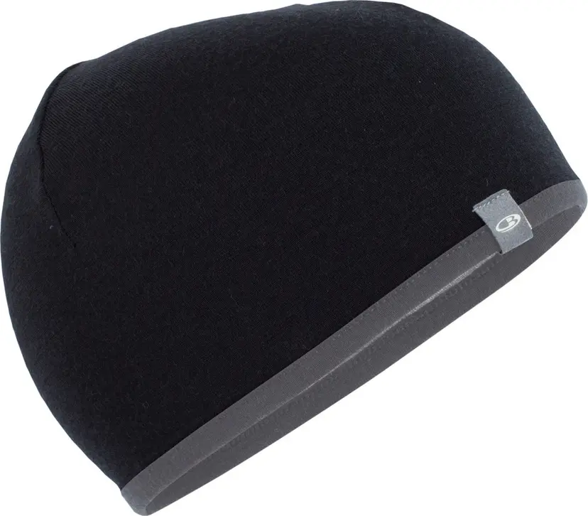 Icebreaker Icebreaker Unisex Pocket Hat Black/Gritstone Hthr