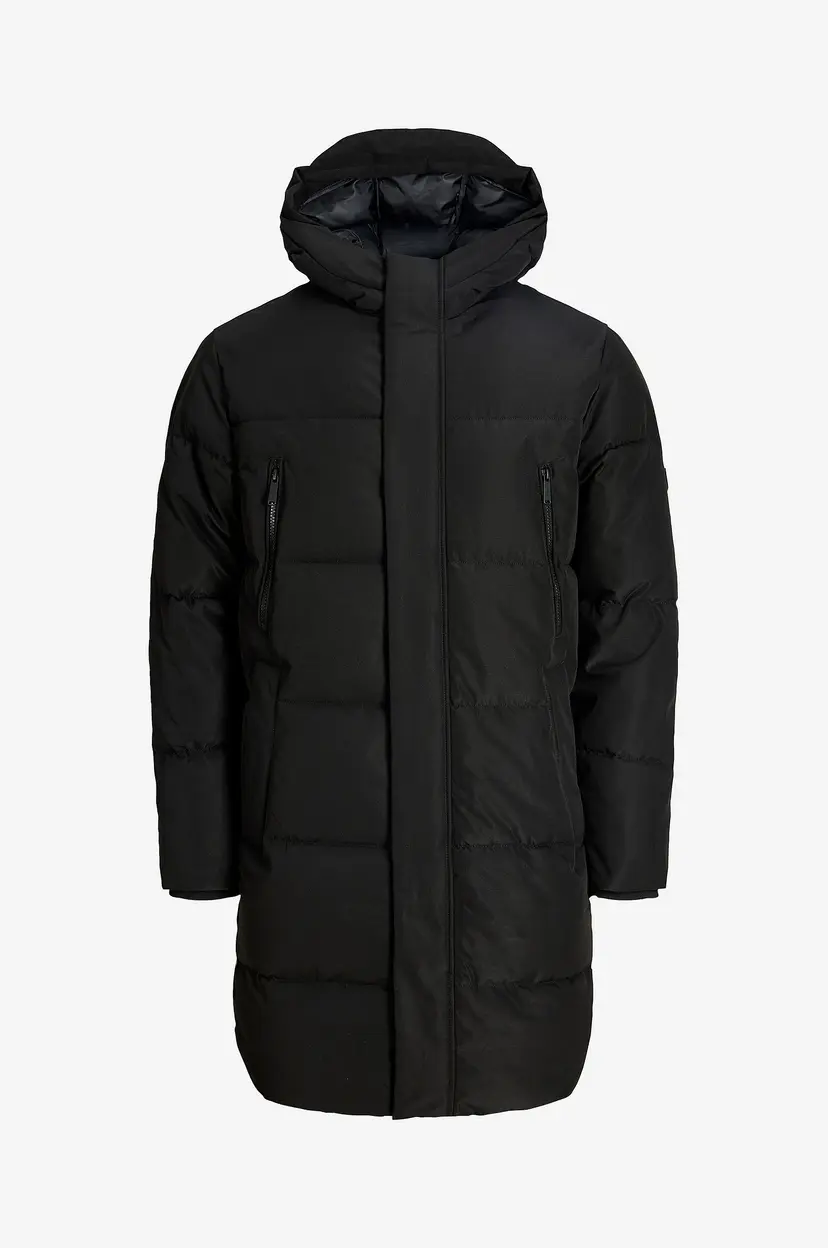Jack & Jones Pufferjakke Jjebecks Long Puffer Sn - Svart