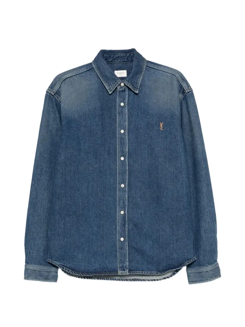 Saint Laurent Saint Laurent Skjorter – Blå