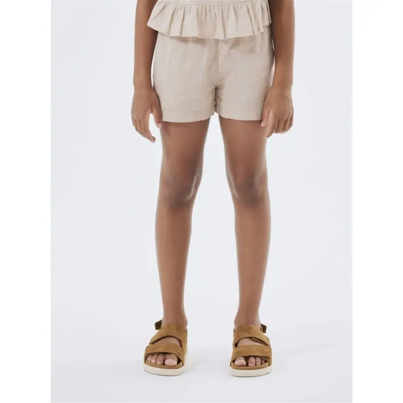NAME IT Name It - Shorts Falinnen Hummus