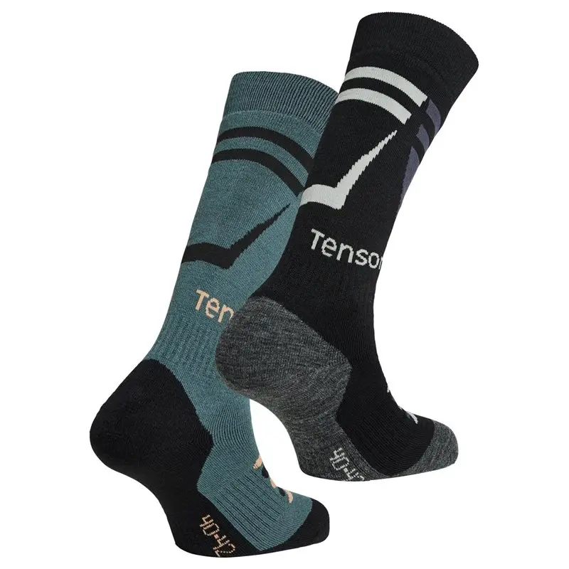 Tenson Tenson Core Ski Sock 2-Pack Fair Aqua