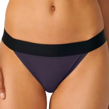 Sloggi Sloggi Shore Tropical Gar Brazilian Bikini Brief Blå/Grå Large Dame