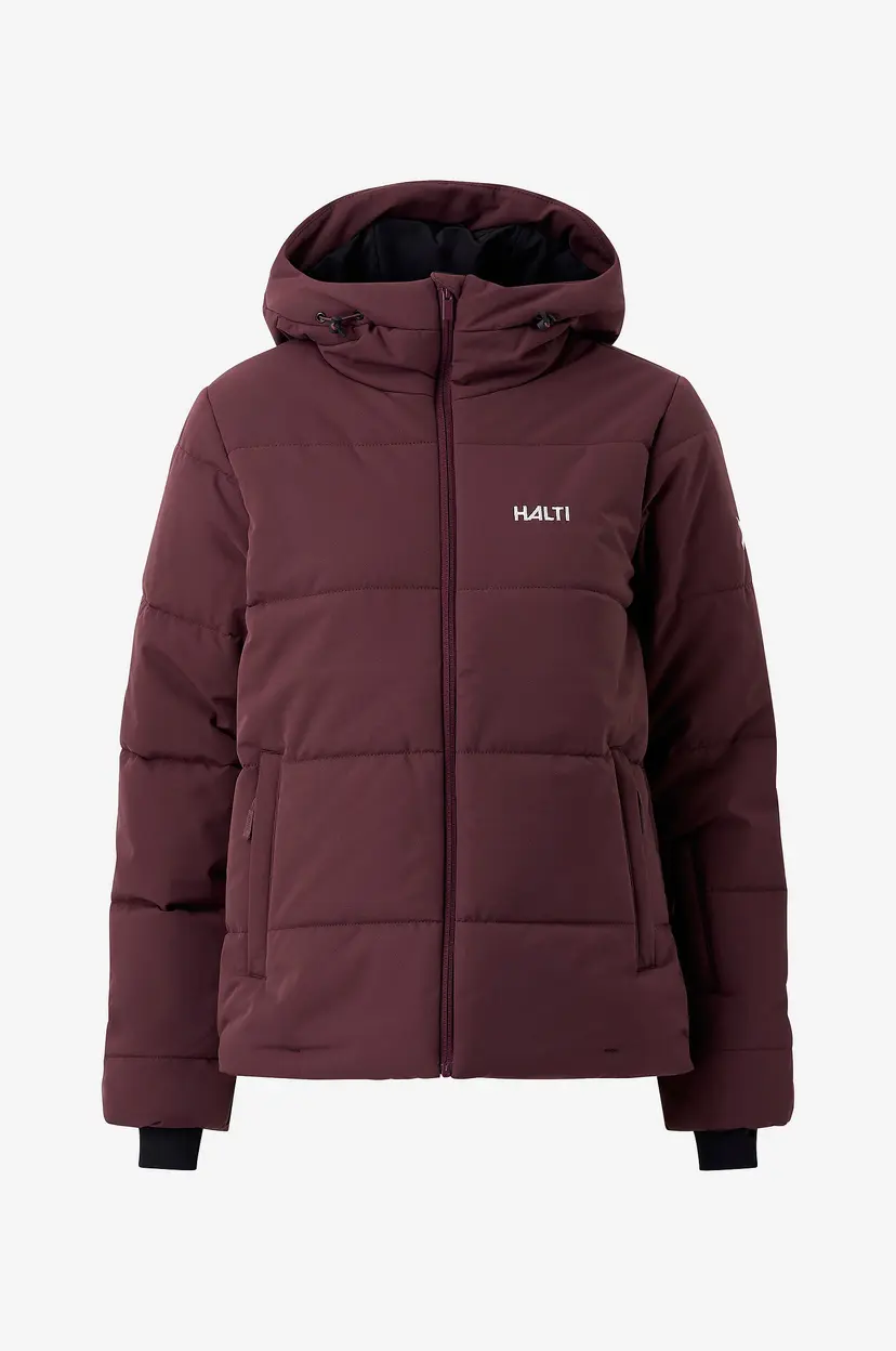 Halti Skijakke Ascale W Ski Puffer Jacket - Rød