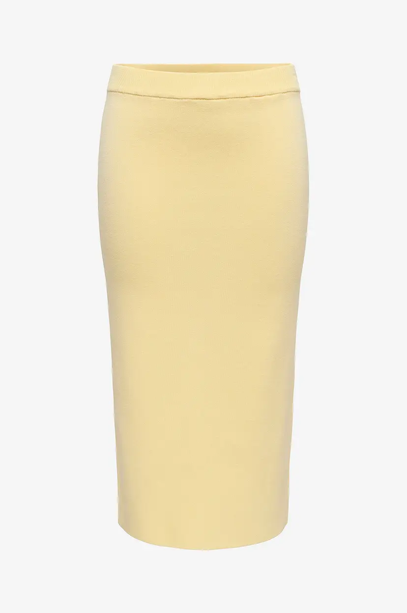 JDY Skjørt jdyAstra HW Skirt Knt - Gul