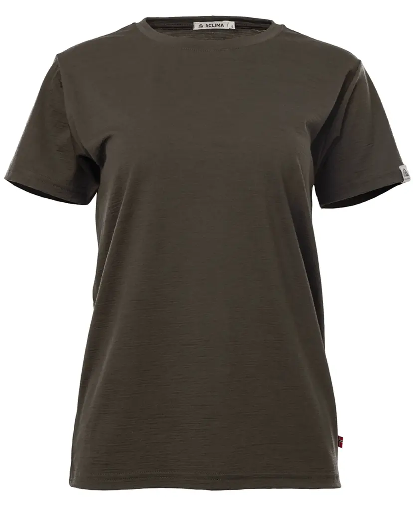 Aclima Aclima LightWool 180 Classic Tee W's Tarmac
