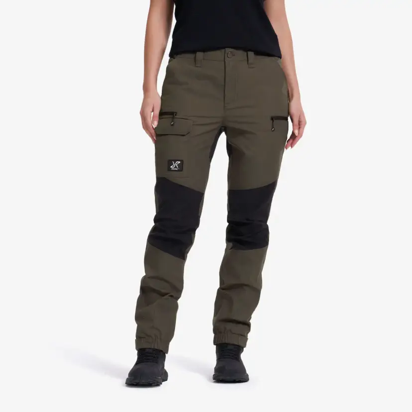 RevolutionRace Nordwand Pants Dame MossGray/Black