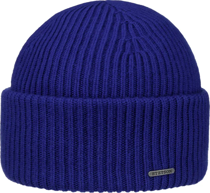 Stetson Stetson Classic Uni Wool Beanie Hat Royal Blue