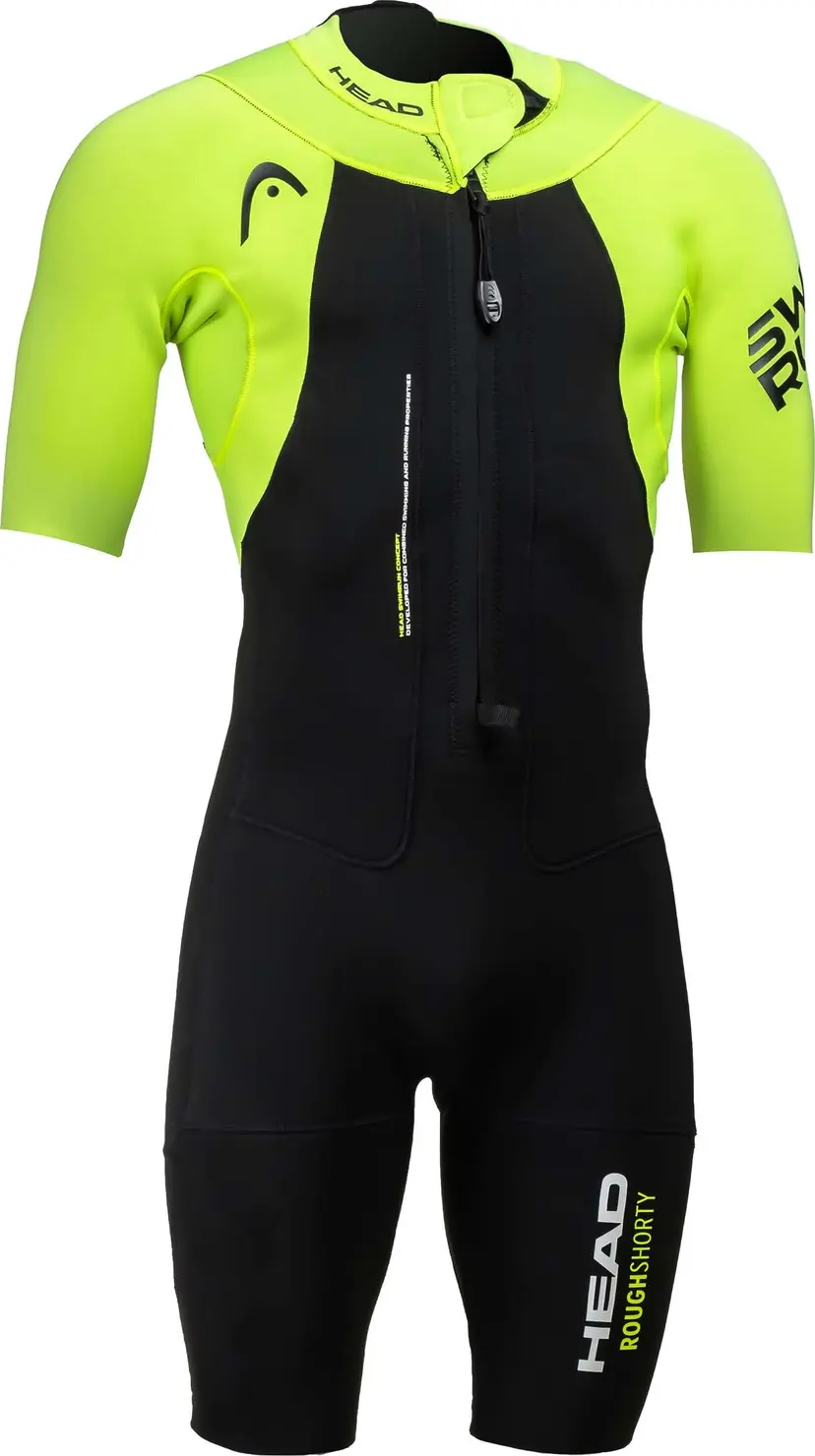 Head Head Men's Swimrun Rough Shorty Black/Yellow