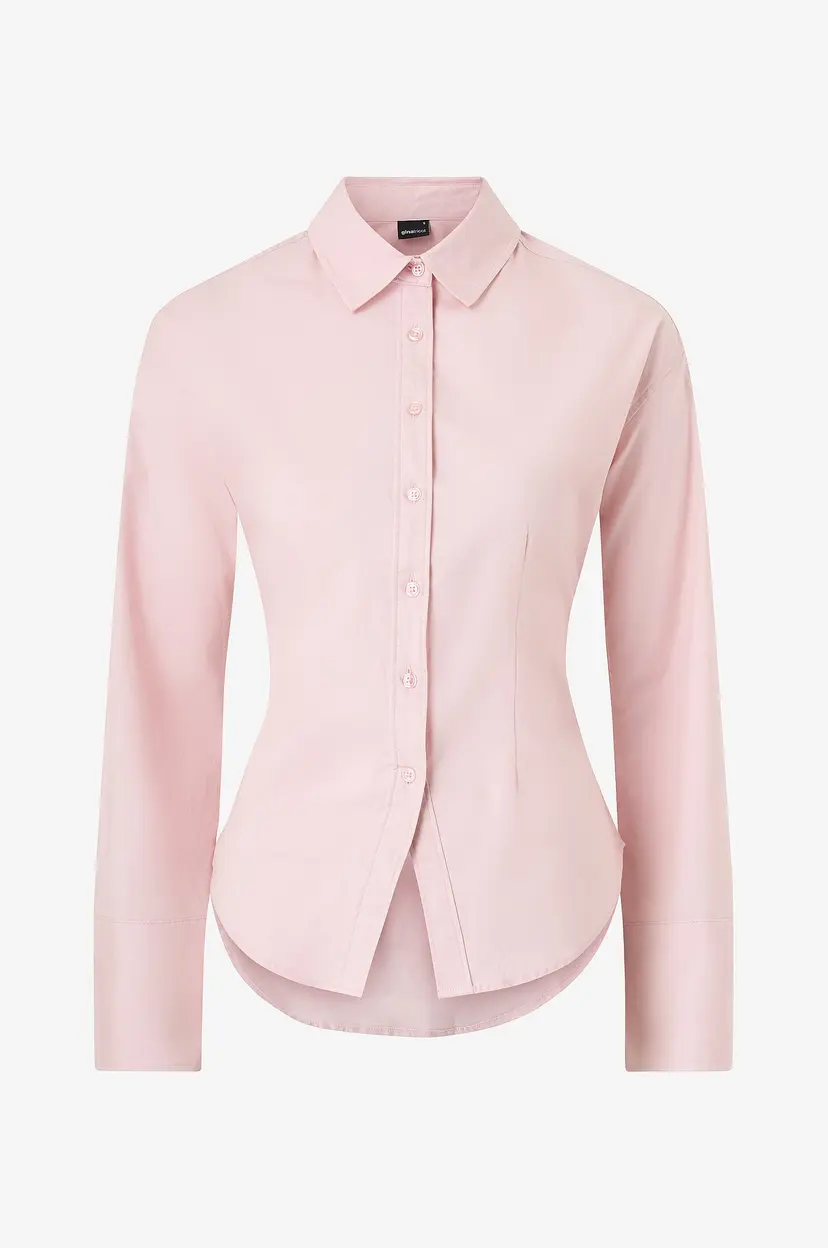 Gina Tricot Skjorte Shaped - Rosa