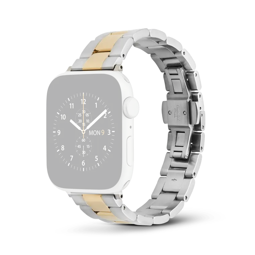 Daniel Wellington Silver/gold Smartwatch Strap Iconic Link Two-tone | DW