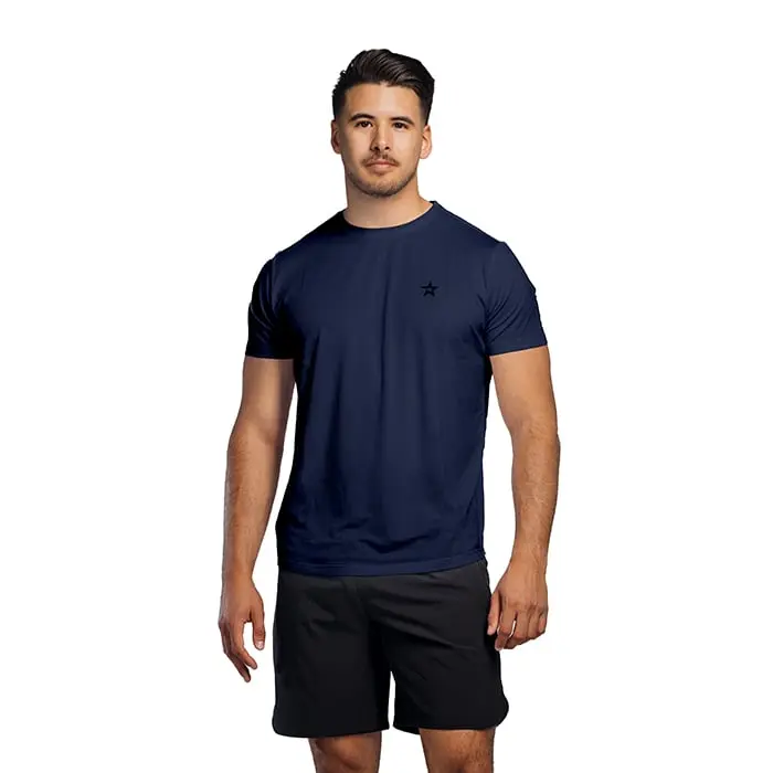 Star Wear Star Mesh T-skjorte, Navy