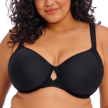 Elomi Elomi BH Nerina Underwire Moulded Spacer Bra Svart I 75 Dame
